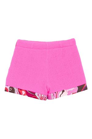gonna in tessuto rosa EMILIO PUCCI KIDS | PX7B01E0224590